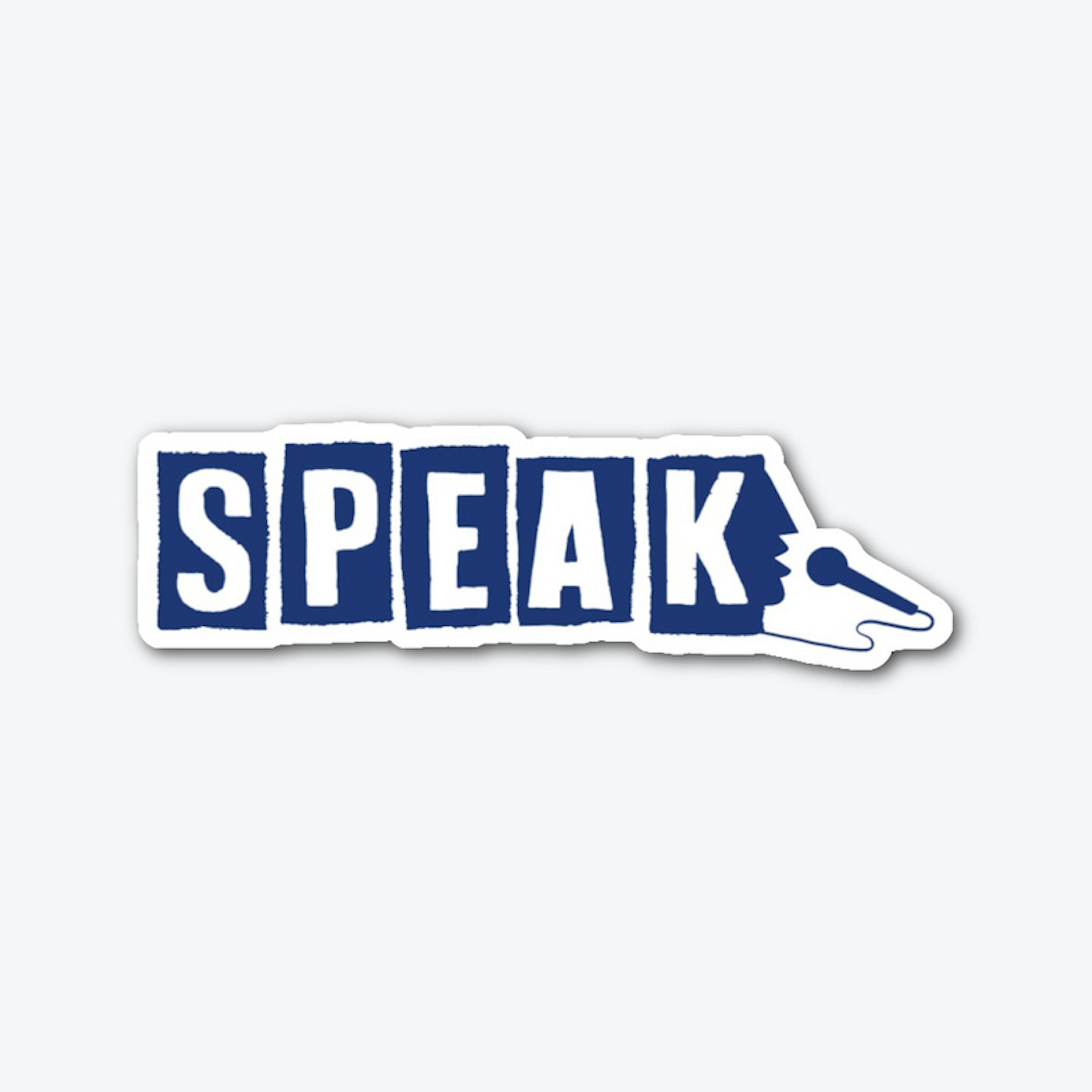 SPEAK Horizontal Logo Apparel