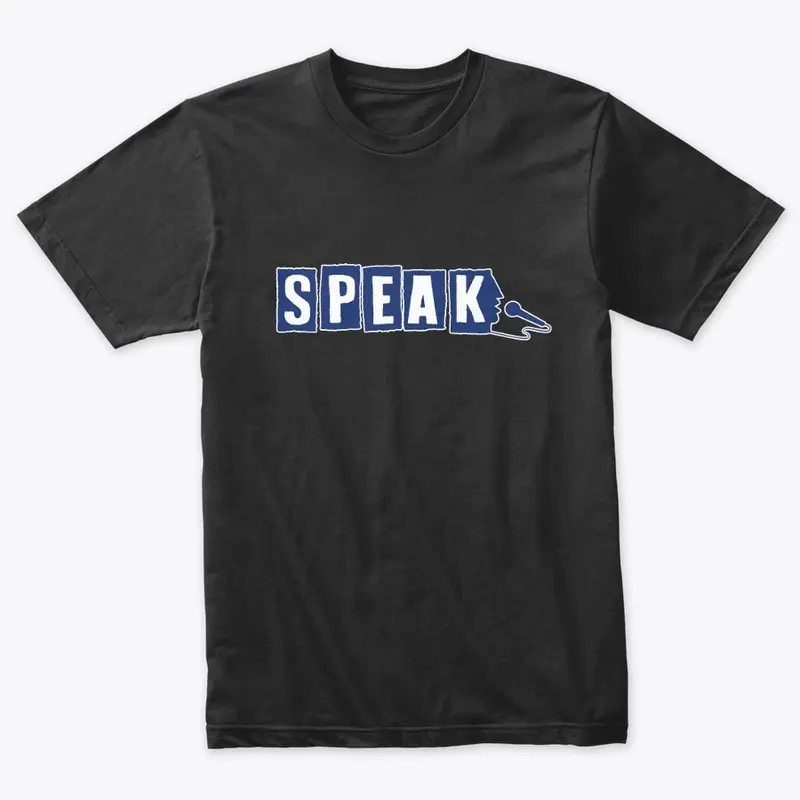 SPEAK Horizontal Logo Apparel