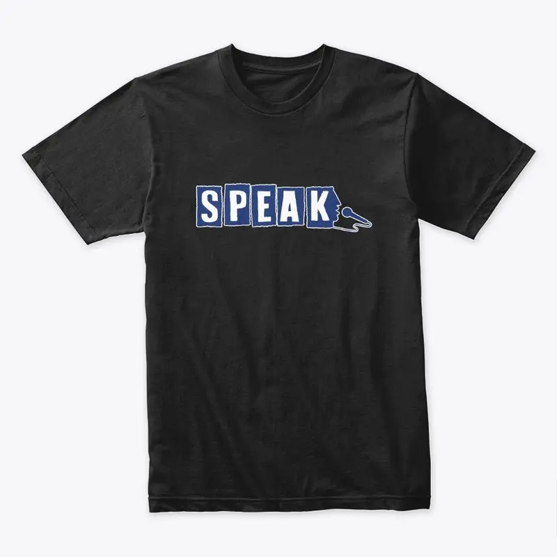 SPEAK Horizontal Logo Apparel