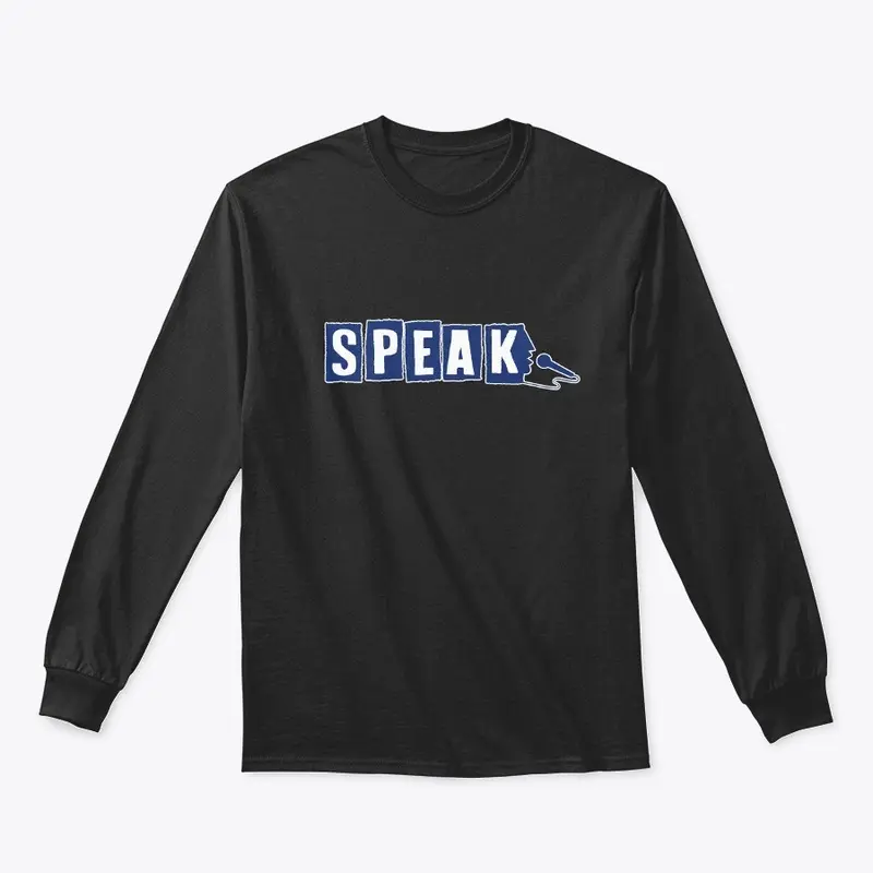 SPEAK Horizontal Logo Apparel