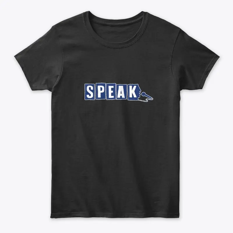 SPEAK Horizontal Logo Apparel